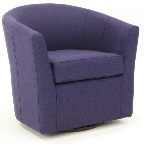 Andover Mills™ Hansell 31'' Wide Swivel Barrel Chair & Reviews | Wayfair.ca